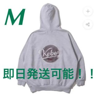 シュプリーム(Supreme)のkeboz パーカー グレー　コムドット着用(パーカー)