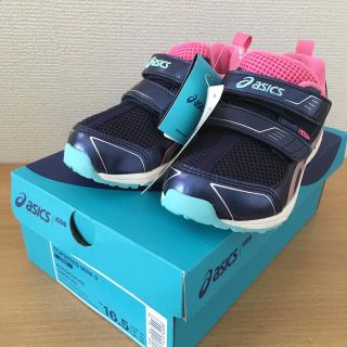 アシックス(asics)の新品　asics スニーカー　16.5センチ(スニーカー)