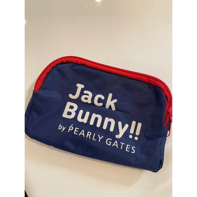 PEARLY GATES(パーリーゲイツ)のJACK BUNNY ミニポーチ レディースのファッション小物(ポーチ)の商品写真