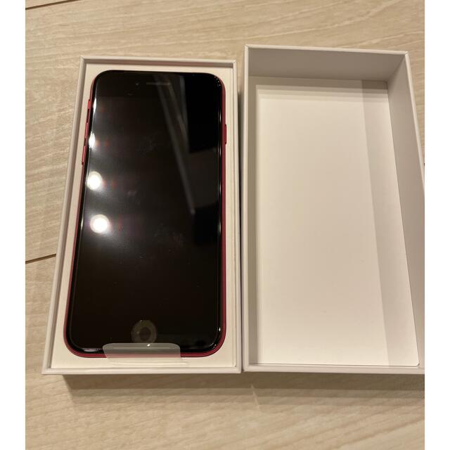 iPhoneSE第二世代　64G レッド　SIMフリー 1