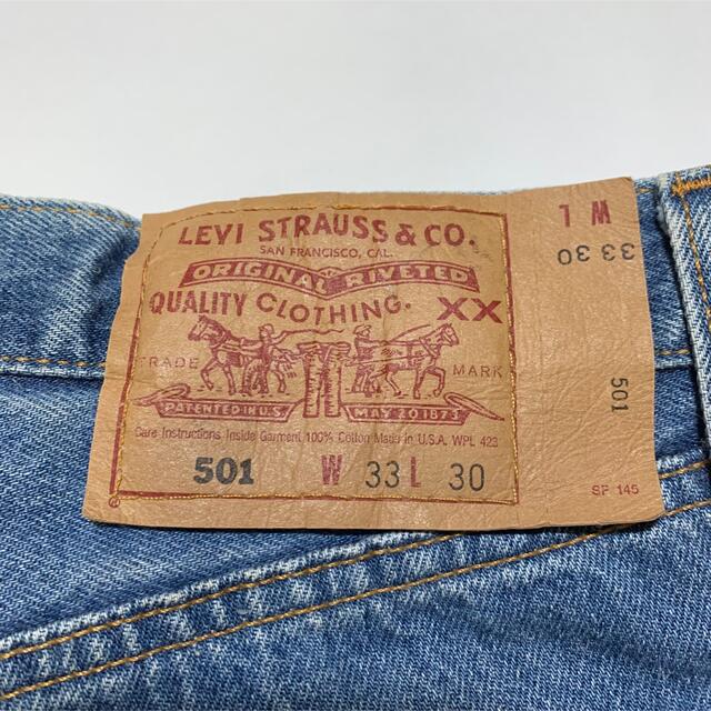 【Levi’s】96’ リーバイス501XX USA製 デニムパンツ メンズのパンツ(デニム/ジーンズ)の商品写真