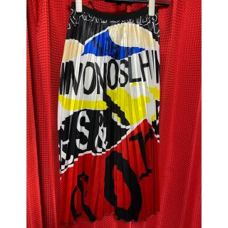 モスキーノ(MOSCHINO)のスカート　MOSCHINO VUITTON キラキラ(ロングスカート)