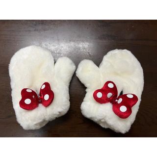 ディズニー(Disney)のディズニー　ミニーマウス手袋　子供用(手袋)