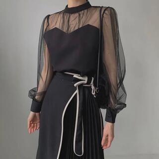 ラスト1点♡韓国ファッション　シースルー　セットアップ　ドレス(セット/コーデ)