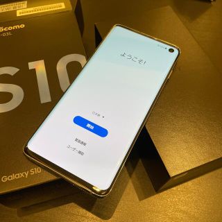 ギャラクシー(Galaxy)のSAMSUNG Galaxy S10 SC-03L Prism Blue(スマートフォン本体)