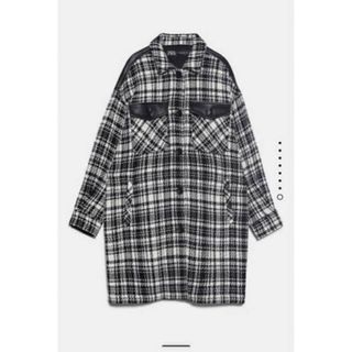 ザラ(ZARA)のセール中【新品・未使用】ZARA ロング丈コントラストシャツ(テーラードジャケット)