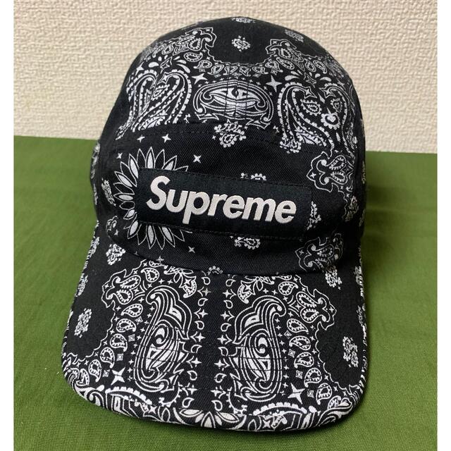 supremeシュプリームキャップ帽子アメリカ製　超美品