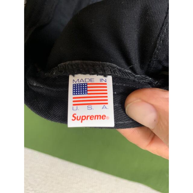 supremeシュプリームキャップ帽子アメリカ製　超美品