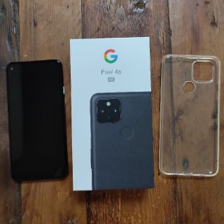 アンドロイド(ANDROID)のGoogle Pixel 4a 5G 128GB Just Black(スマートフォン本体)