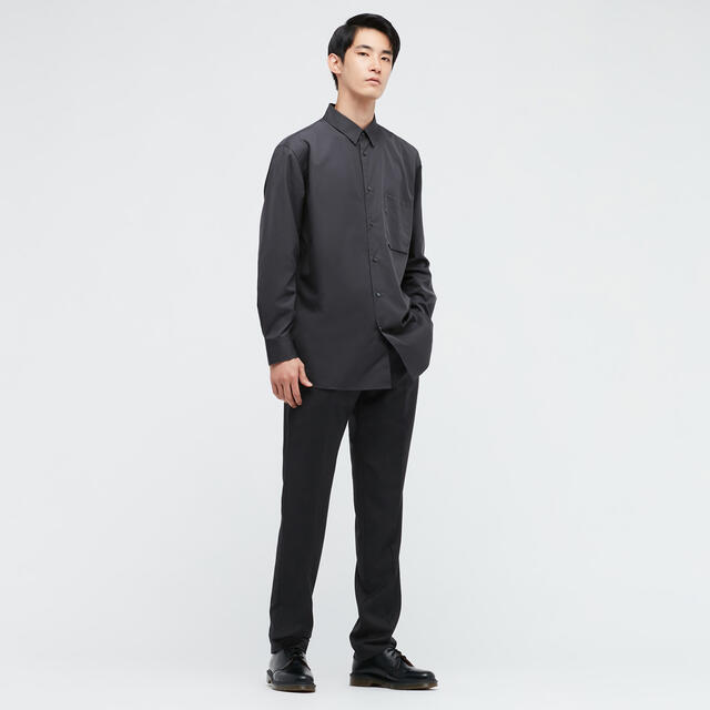 UNIQLO +J スーピマコットンシャツ グレー M