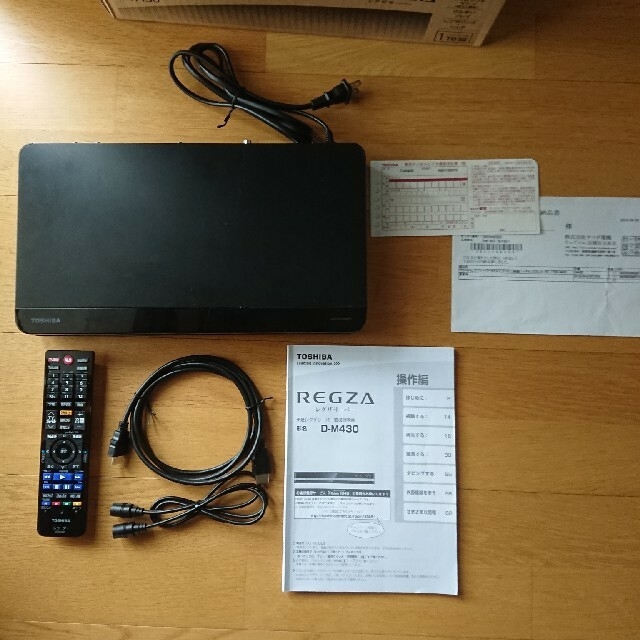 REGZA サーバー D-M430 ２倍容量のHDDに載せ替え済