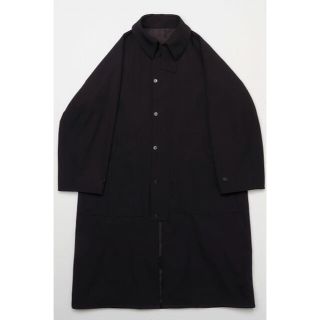 コモリ(COMOLI)のaubett　Back satin gabardine riding coat(ステンカラーコート)