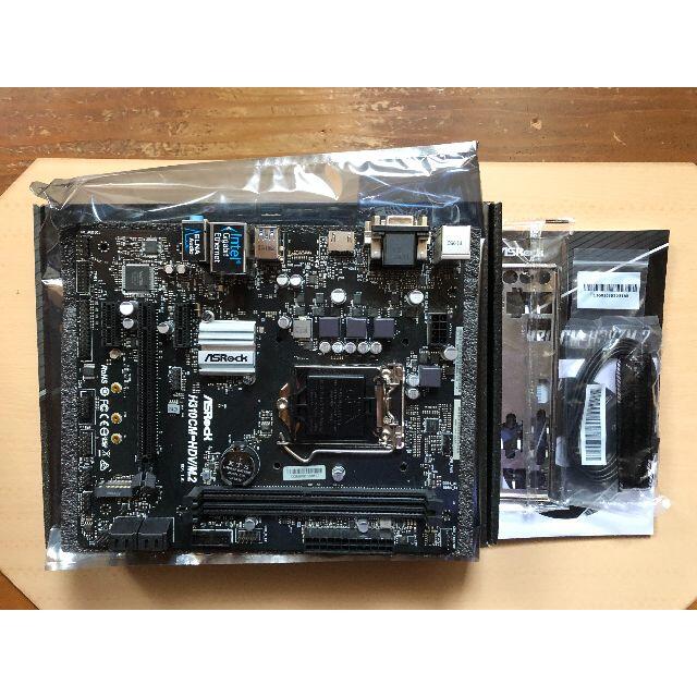 ASRock H310CM-HDV/M.2 マザーボード スマホ/家電/カメラのPC/タブレット(PCパーツ)の商品写真