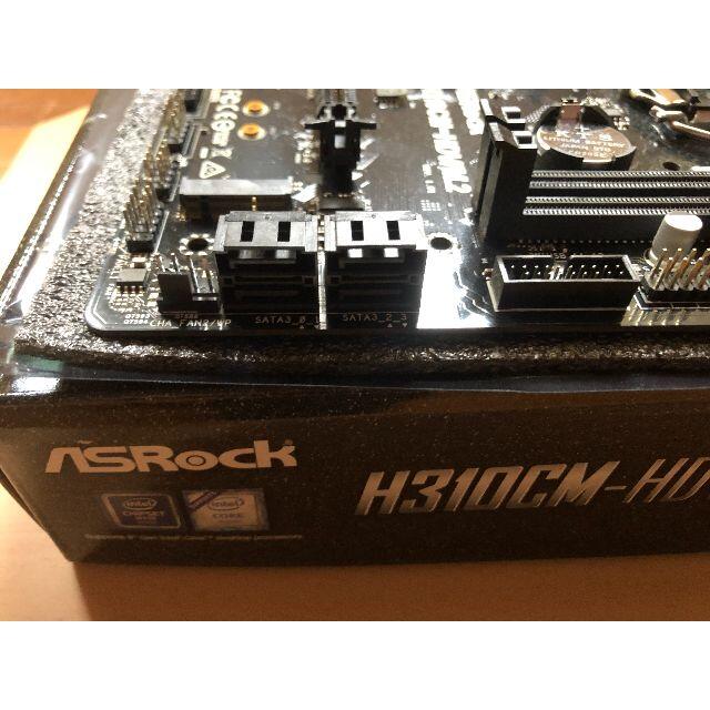 ASRock H310CM-HDV/M.2 マザーボード スマホ/家電/カメラのPC/タブレット(PCパーツ)の商品写真