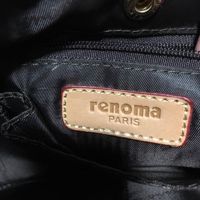 RENOMA(レノマ)のrenoma　ミニバッグ　ポーチ　バニティ　美品 レディースのバッグ(ショルダーバッグ)の商品写真