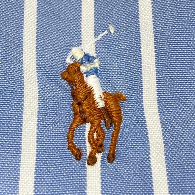 POLO RALPH LAUREN(ポロラルフローレン)のラルフローレン　オーバーサイズ　ブラウス　ストライプ　ビッグシルエット　シャツ レディースのトップス(シャツ/ブラウス(長袖/七分))の商品写真