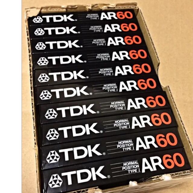 カセットテープ60分 10本 TDK AR60 ノーマルポジTYPE Ⅰ 新品 2