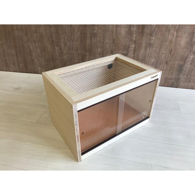 FandK爬虫類木製ケージ レオパ仕様 450×300×300の通販 by Fand K's