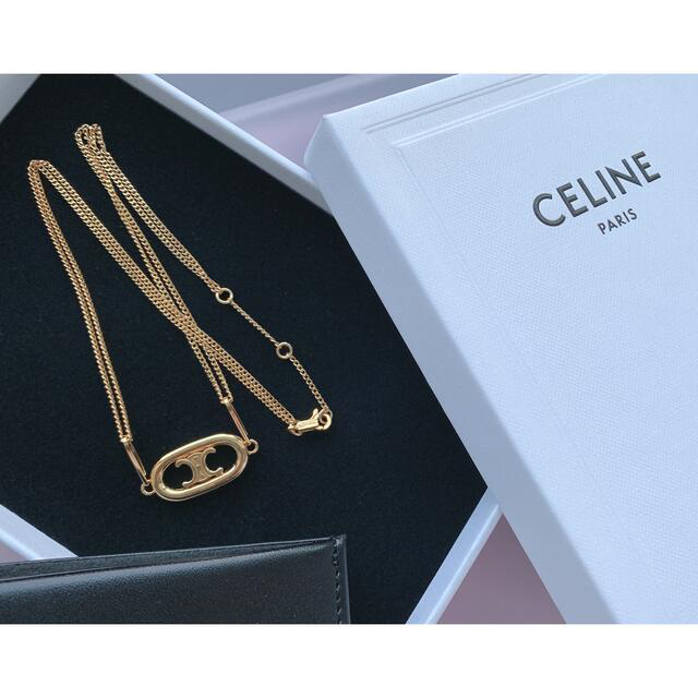 celine - ほぼ新品♡CELINE マイヨン トリオンフ ネックレス の通販 by