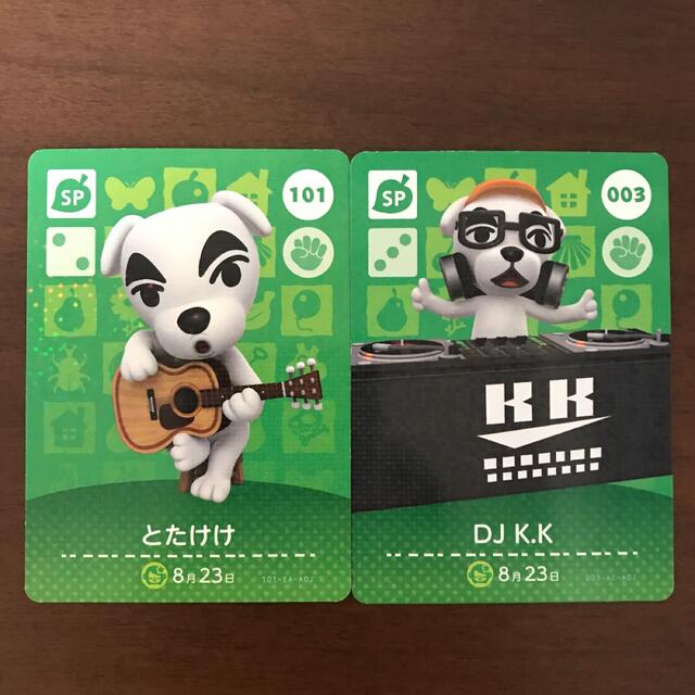 Nintendo Switch - どうぶつの森 amiiboカード とたけけ DJ K.K Nintendo Switch - どうぶつの森 amiiboカード とたけけ DJ K.K