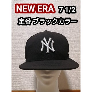ニューエラー(NEW ERA)のNEW ERA ニューエラ ニューヨークヤンキース キャップ 帽子 ブラック 黒(キャップ)