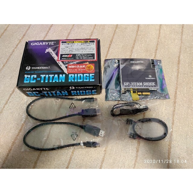 GIGABYTE GC-TITAN RIDGE Rev1.0PCパーツ