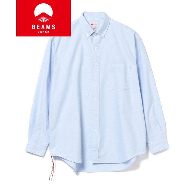 日本製 BEAMS JAPAN ルーズ ボタンダウンシャツ