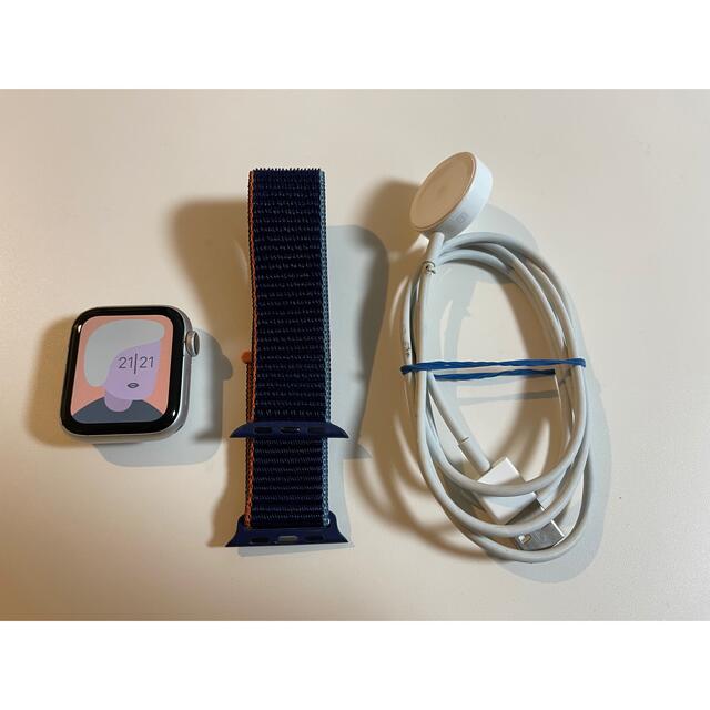 Apple Watch 4 GPS 40mm シルバー 美品