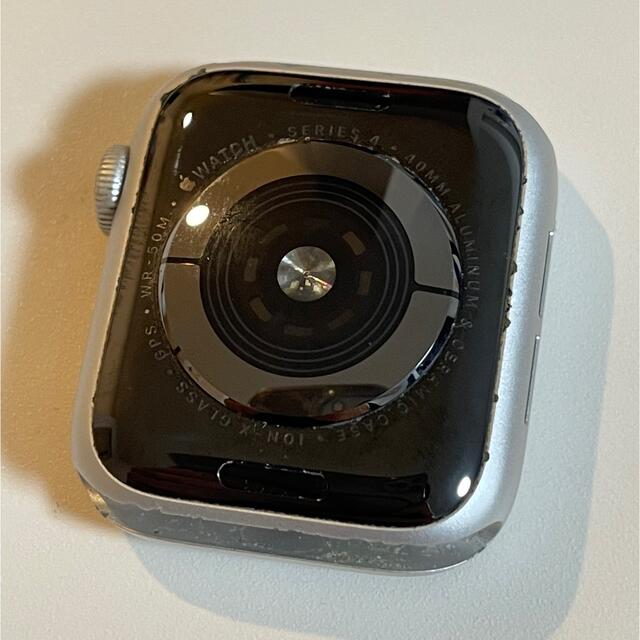 Apple Watch 4 GPS 40mm シルバー 美品