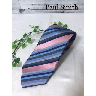 ポールスミス(Paul Smith)の桜花♡様専用【美品】Paul Smith  ネクタイ  マルチストライプ  花柄(ネクタイ)