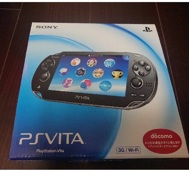 取扱説明書SONY psvita 本体 クリスタルブラック  PCH-1100 AB01