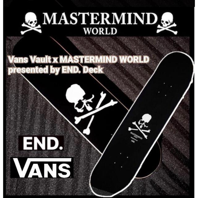 VANS × MASTERMIND × END. スケートボード デッキ スポーツ/アウトドアのスポーツ/アウトドア その他(スケートボード)の商品写真