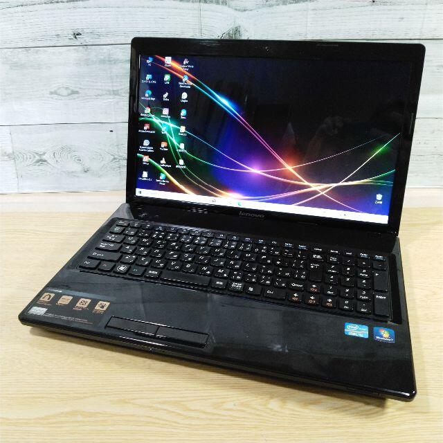 Lenovo(レノボ)のレノボ G580 ノートパソコン i5 8GB 新品・高速SSD DVD カメラ スマホ/家電/カメラのPC/タブレット(ノートPC)の商品写真