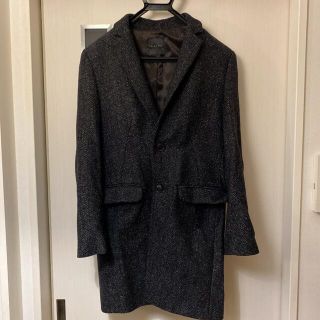 ザラ(ZARA)のZARA チャコール チェスターコート(チェスターコート)