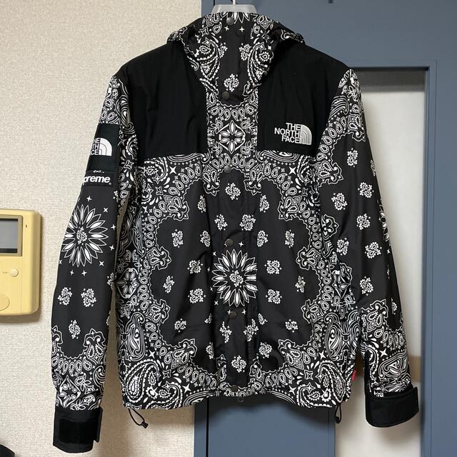 シュプリーム ×ノースフェイス/THE NORTH FACE ペイズリーバンダナ
