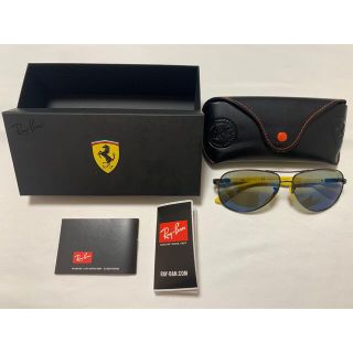 レイバン(Ray-Ban)の【大人気　レア】レイバン　スクーデリア　フェラーリコレクション　イエローver(サングラス/メガネ)