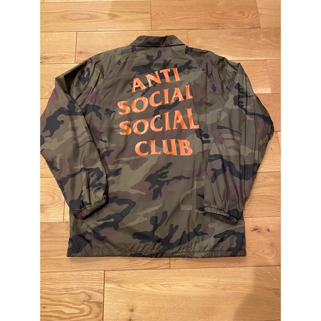 商品説明anti social social club coach アンチ　コーチ　xl