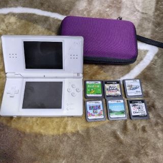 ニンテンドーDS(ニンテンドーDS)の★NintendoDS　Lite　カセット６個付き(携帯用ゲーム機本体)