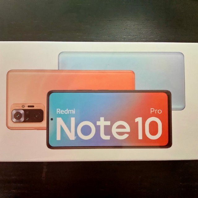 redmi note10 pro　simフリー 新品未開封