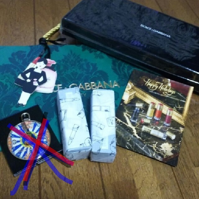DOLCE&GABBANA(ドルチェアンドガッバーナ)のドルガバ クリスマスコフレ  限定袋 コスメ/美容のキット/セット(コフレ/メイクアップセット)の商品写真
