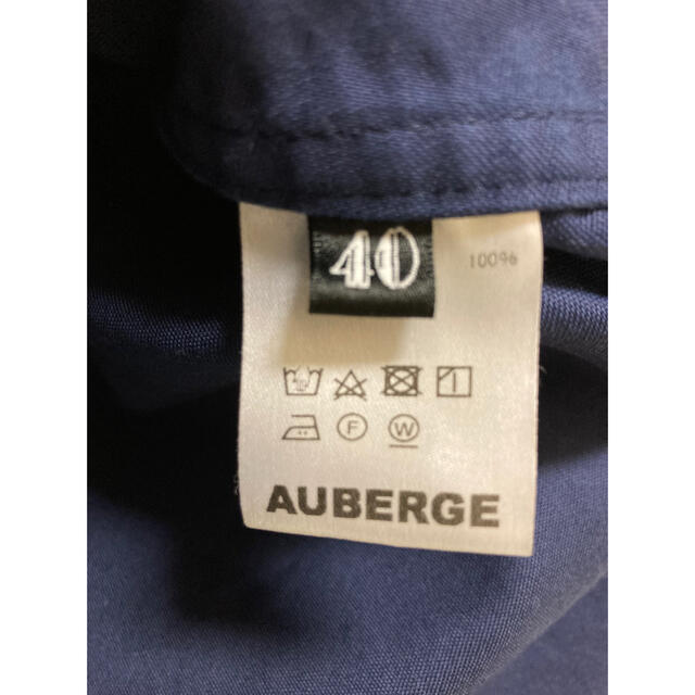AUBERGE オーベルジュ モールスキン DM CHARBON 40 タグなし | www