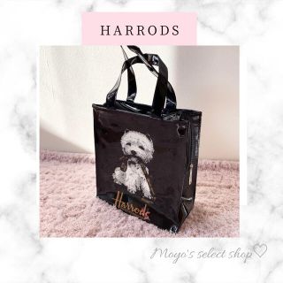 ハロッズ(Harrods)のHarrodsのハンドバッグ☆リードドッグ ＊ウェスティン柄 Sサイズ 新品(ハンドバッグ)