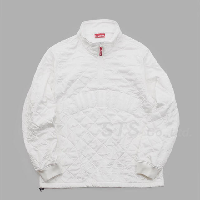 Arc Logo Quilted Half Zip Pullover