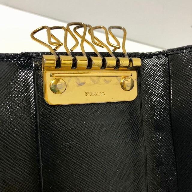 PRADA(プラダ)のPRADA　プラダ　キーケース　箱・カード付き レディースのファッション小物(キーケース)の商品写真