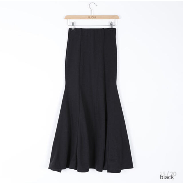 nugu マーメイドスカート　mermaid cotton long skirt レディースのスカート(ロングスカート)の商品写真