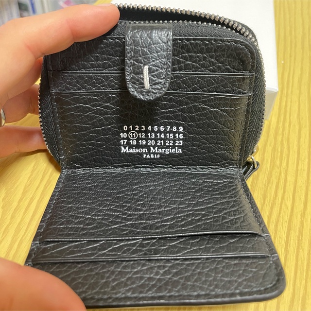 Maison Margiela グラム スラム レザーコインポーチ-tops.edu.ng