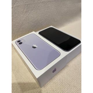 アイフォーン(iPhone)の★ひぃやん様専用★iPhone11 本体 SIMフリー パープル(スマートフォン本体)