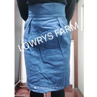 ローリーズファーム(LOWRYS FARM)のデニムスカート(ひざ丈スカート)