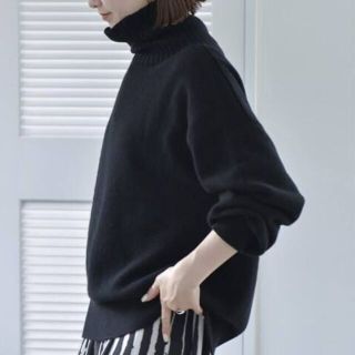 スピックアンドスパン(Spick & Span)のSpick and Span ウールカシミヤタートルネックプルオーバー(ニット/セーター)