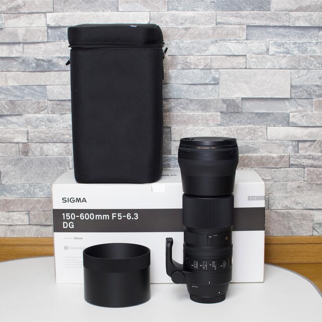 SIGMA(シグマ)のSIGMA 150-600mm F5-6.3 DG ねもふぃら様専用 スマホ/家電/カメラのカメラ(レンズ(ズーム))の商品写真